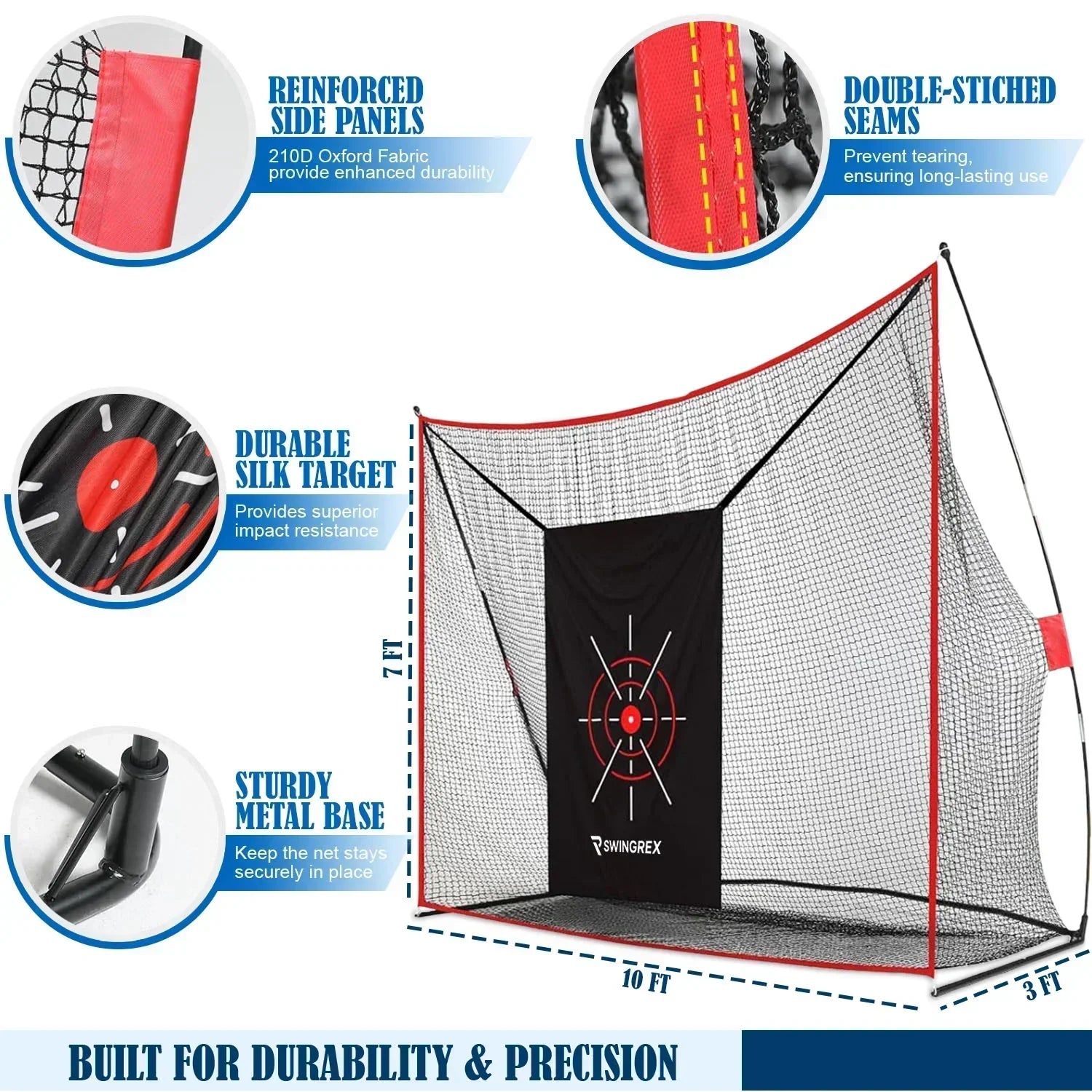 SwingRex Backyard Practice Net