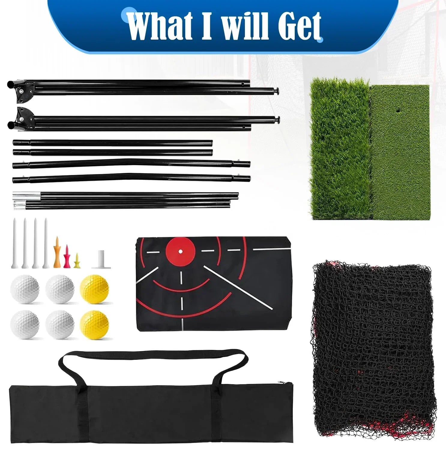 SwingRex Backyard Practice Net